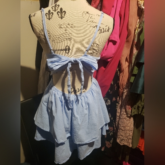 ZHomestead Homemade M Tied Open Back Mini - Picture 2 of 4